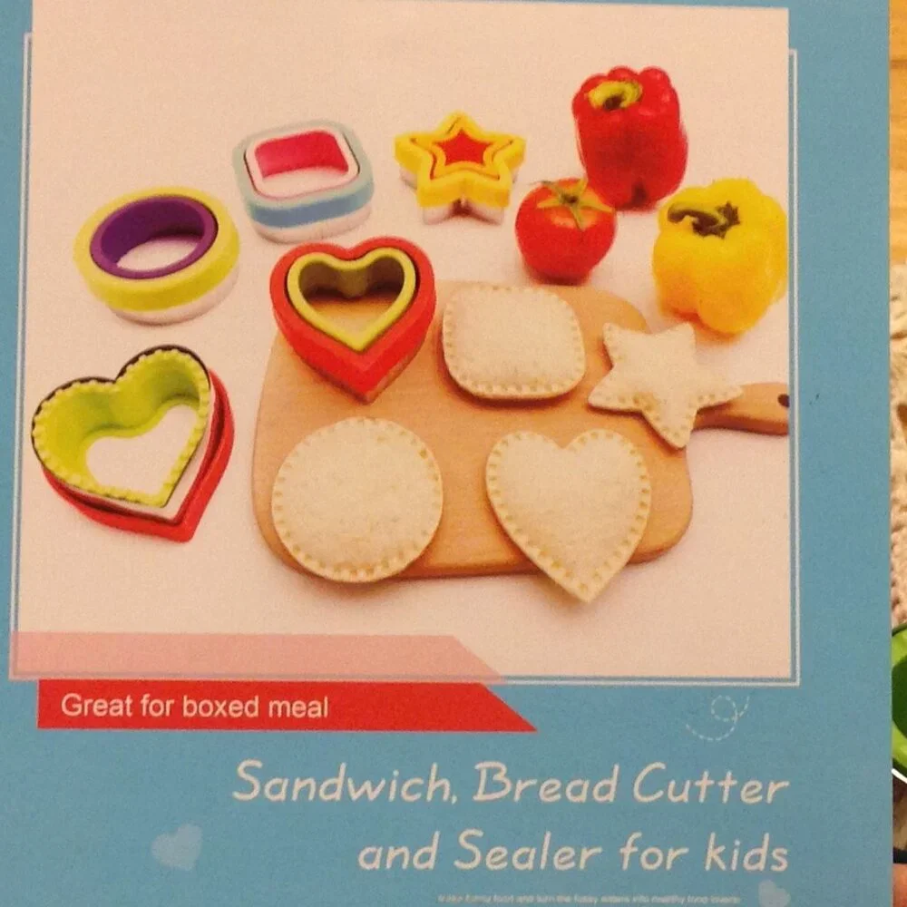 DIY Sandwich, bread cutter and sealer for kids